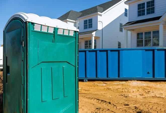 portable toilets offer a necessary practicality to any job site